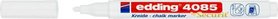 edding-4085 kalk / window marker wit 1st 1-2mm 