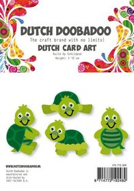 Dutch Doobadoo Card Art Build Up Schildpad A5 