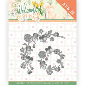 Dies - Jeanine's Art  Welcome Spring - Spring Garland