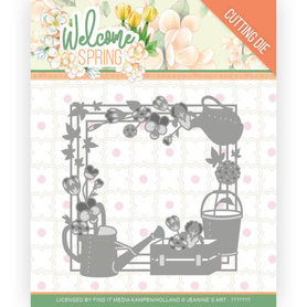 Dies - Jeanine's Art  Welcome Spring - Spring Frame