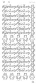 Opkikkertje platinum - Zilver