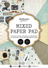 Studio Light Mixed Paper Pad Pattern paper Essentials nr.160 A5