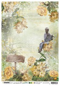 Studio Light Rice Paper Jenine's New Awakening nr.03  A4  