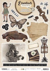 Studio Light Cutting Sheet By Jolanda de Ronde nr.03 A4