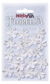 FLORELLA Bloemen Wit, 2cm