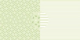 Dini Design Scrappapier Appels - strepen 30,5x30,5 cm