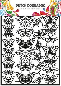 Dutch Doobadoo Dutch Paper Art A4 vlinders 297x210mm