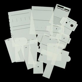 That‘s Crafty! Mask stencil - Journal templates 