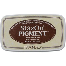 Stazon Pigment Inktkussen - Chocolate Brown 