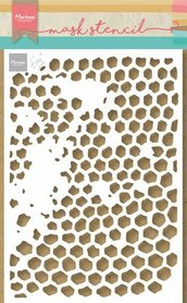 Marianne Design Mask Stencil - Tiny‘s Honingraat PS8116 