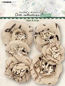 Studio Light Linen Flowers Jenine‘s Mindful Art nr.06 