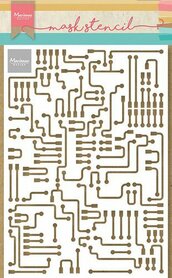 Marianne Design Mask Stencil - Circuit board PS8123 