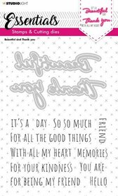 Studio Light Stamps & Cutting Die Essentials nr.39 