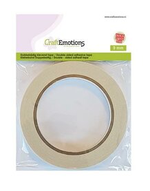 CraftEmotions dubbelzijdig klevend tape 9 mm 20 MT 