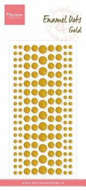 Marianne Design Decoration Enamel dots - Glitter goud PL4523 