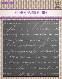 Nellie‘s Choice 3D Emb. folder - Geschreven tekst 