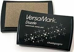 Versamark inktkussen Dazzle Champagne 