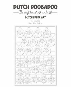 Dutch Doobadoo Dutch Paper Art kerstballen A5 