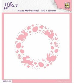 Nellie Choice Stencil Paastakken 