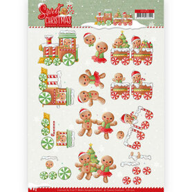 3D Knipvel - Yvonne Creations - Sweet Christmas - Sweet Cookies