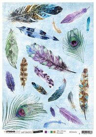 Studio Light Rice Paper A4 vel Jenine‘s Mindful Art 5.0 nr.34 