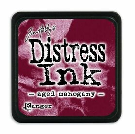 Ranger Distress Mini Ink pad - aged mahogany 