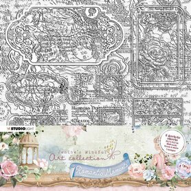 Studio Light Acetate Sheets Romantic Moments nr.03 