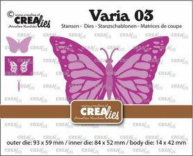 Crealies Varia 03 Monarchvlinder 