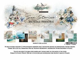 Art Alchemy Paper Collection Set 20,3x20,3 cm Sea Stories