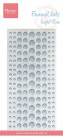 Marianne Design Decoration Enamel dots - Glitter Lichtblauw PL4526 