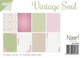Joy! Crafts Papierset - Vintage Soul 6011/0568  A4 