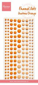 Marianne Design Decoration Enamel dots - Duotone oranje PL4528 