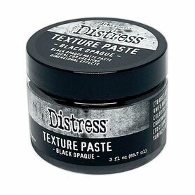 Ranger Distress Halloween Texture paste - Black opaque Tim Holtz