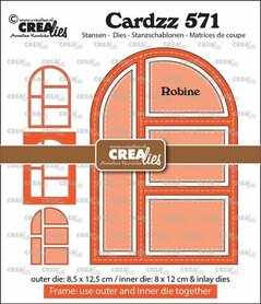 Crealies Cardzz Frame & inlay Robine CLCZ571