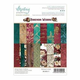 Mintay A5 Add-On Paper Pad - Bohemian Wedding 