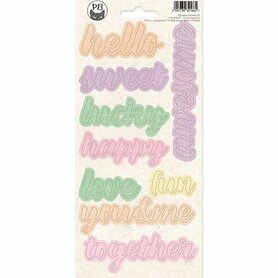 Piatek13 - Phrase sticker sheet The Four Seasons - Spring 01 