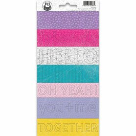 Piatek13 - Sticker sheet Girl Gang Phrase 02 