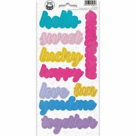 Piatek13 - Sticker sheet Girl Gang Phrase 01