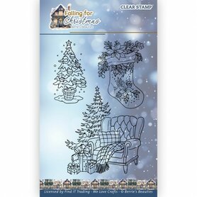 Clear Stamps - Berries Beauties - Falling for Christmas - Chair