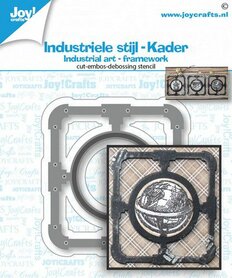 Joy! Crafts Snij-debos-embosstansmal - industrieel kleine lijst 6002/1459