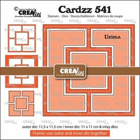 Crealies Cardzz Frame & inlay Uzima 