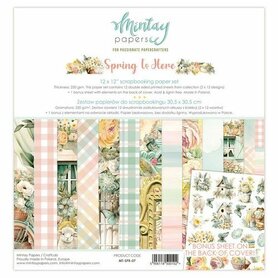 Mintay 30,5x30,5 cm Paper Set - Spring Is Here 