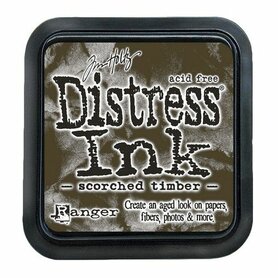 Ranger Distress Ink Pad - Scorched Timber Tim Holtz
