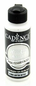 Cadence Hybride acrylverf (semi mat) Antiek wit 120 ml