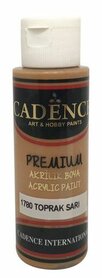 Cadence Premium acrylverf (semi mat) Ground - geel  70 ml