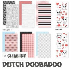 Dutch Doobadoo CraftyKit Slimline Sweet Polar bear 473.005.037