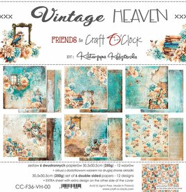Craft OClock set of papers 30x30 cm Vintage Heaven