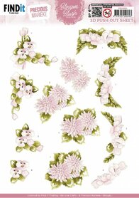 3D Push Out - Precious Marieke - Blossom Blush - Light Pink