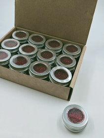 Hobby&Crafting Fun Bio Glitter Red