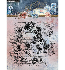 Studio Light Clear Stamp Icy flowers Frozen Flowers nr.770